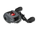 リール Quantum 釣り道具 フィッシング Quantum Invade Baitcast Fishing Reel, Size 100 Reel, Left-Hand Retrieve, Oversized Handle Knobs, Zero-Friction Pinion, Lightweight Graphite Frame, Dark Grayリール Quantum 釣り道具 フィッシング