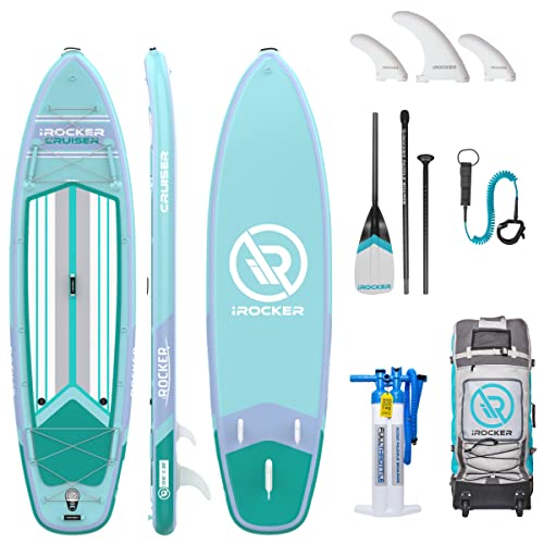 商品情報 商品名スタンドアップパドルボード マリンスポーツ サップボード SUPボード iROCKER Cruiser Inflatable Stand Up Paddle Board, Extremely Stable 10'6" Long 33" Wide 6" Thick Premium SUP with Roller スタンドアップパドルボード マリンスポーツ サップボード SUPボード 商品名（英語）iROCKER Cruiser Inflatable Stand Up Paddle Board, Extremely Stable 10'6" Long 33" Wide 6" Thick Premium SUP with Roller Bag, Carbon Paddle, Pump, Leash, Fins & Repair Kit, Aqua 商品名（翻訳）iROCKERクルーザーインフレータブルスタンドアップパドルボード、非常に安定した10'6 "ロング33 "ワイド6 "厚プレミアムSUP、ローラーバッグ、カーボンパドル、ポンプ、リーシュ、フィン＆リペアキット付き、アクア 型番1 海外サイズ320 cm ブランドiROCKER 商品説明（自動翻訳）商品説明 関連キーワードスタンドアップパドルボード,マリンスポーツ,サップボード,SUPボードこのようなギフトシーンにオススメです。プレゼント お誕生日 クリスマスプレゼント バレンタインデー ホワイトデー 贈り物