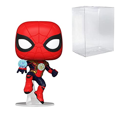 ファンコ FUNKO フィギュア 人形 アメリカ直輸入 Pop! Marvel: Spider-Man: No Way Home - Spider-Man in Integrated Suit (Bundled with Compatible Pop Box Protector Case)ファンコ FUNKO フィギュア 人形 アメリカ直輸入