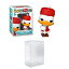 ե FUNKO ե奢 ͷ ꥫľ͢ Funko Pop! Disney: Holiday 2021 - Daisy Duck Bundled with EcoTEK Pop Protectorե FUNKO ե奢 ͷ ꥫľ͢