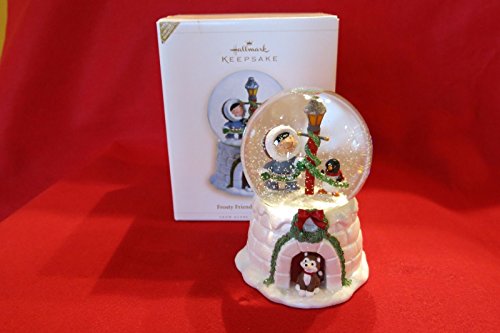 Xm[O[u  u CeA COf Hallmark QXE3313 Frosty Friends Snow Globe Water GlobeXm[O[u  u CeA COf