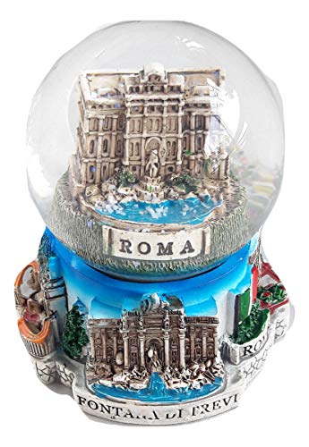 スノーグローブ 雪 置物 インテリア 海外モデル Italiano Souvenir Snowdome Italy Snow Globe Rome Fontana Di Trevi.Trevi Fountain H-96mmスノーグローブ 雪 置物 インテリア 海外モデル