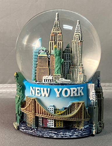 スノーグローブ 雪 置物 インテリア 海外モデル ZIZO New York Snow Globe Musical 100mmスノーグローブ 雪 置物 インテリア 海外モデル