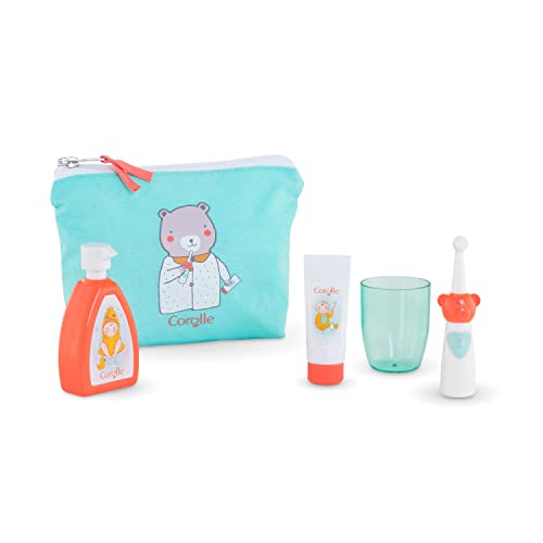 コロール 赤ちゃん 人形 ベビー人形 Corolle Baby Doll Care Pouch and Accessories Set - Includes Storage Bag Drinking Cup Pretend Electric Toothbrush Toothpaste and Pump Bottle for u…