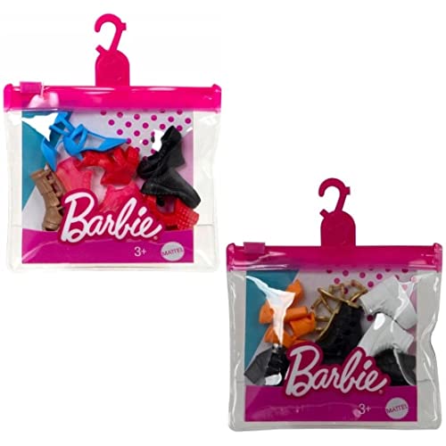 バービー バービー人形 日本未発売 プレイセット アクセサリ Barbie Shoe Accessory Bundle with 10 Total Pairs of Doll Shoesバービー バービー人形 日本未発売 プレイセット アクセサリ