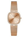 rv QX GUESS fB[X GUESS Women's Quartz Watch with Stainless Steel Strap, Rose Gold, 15 (Model: GW0354L3)rv QX GUESS fB[X