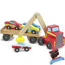 メリッサ&ダグ おもちゃ 知育玩具 Melissa & Doug Melissa & Doug Wooden Car Loader Bundle with 1 ...