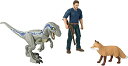 ジュラシックワールド JURASSIC WORLD おもちゃ フィギュア 恐竜映画 Mattel Jurassic World Dominion Human and Dino Pack, Owen Velociraptor Beta Action Figure Toys and Accessoriesジュラシックワールド JURASSIC WORLD おもちゃ フィギュア 恐竜映画