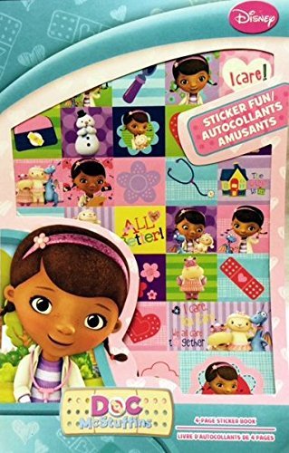 ドックはおもちゃドクター ディズニーチャンネル ドックのおもちゃびょういん Doc McStuffins 4 Page Sticker Bookドックはおもちゃドクター ディズニーチャンネル ドックのおもちゃびょういん