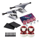 トラック スケボー スケートボード 海外モデル 直輸入 Cal 7 Skateboard Package, Complete Combo Set with 5.5 Inch Quality Aluminum Trucks, 52mm 100A Wheels, Bearings & Hardware (Skullhat)トラック スケボー スケートボード 海外モデル 直輸入