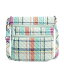 ヴェラブラッドリー レディース ショルダーバッグ 斜め掛け コットン Vera Bradley Pastel Plaid 2022年春モデル 約30×30×3センチ