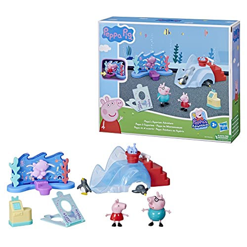 Peppa Pig ペッパピッグ アメリカ直輸入 おもちゃ Peppa Pig Peppa’s Aquarium Adventure Playset Preschool Toy: 4 Figures, 8 Accessories Ages 3 and UpPeppa Pig ペッパピッグ アメリカ直輸入 おもちゃ