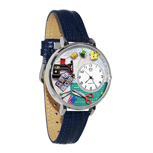 rv C܂Ȃ킢 v[g NX}X jZbNX Whimsical Gifts Quilting Watch in Silver Large Stylerv C܂Ȃ킢 v[g NX}X jZbNX