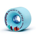 ウィール タイヤ スケボー スケートボード 海外モデル Orangatang Fat Free 65 mm 77a Freeride Longboard Ska...