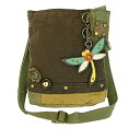 chala バッグ パッチ カバン かわいい Chala Patch Crossbody, Washed Canvas Handbag, Zipper Top ...