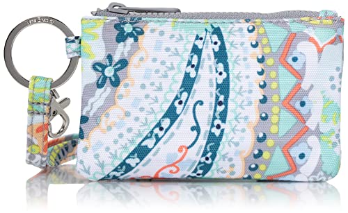 ヴェラブラッドリー ヴェラブラッドリー パスケース IDケース 定期入れ ベラブラッドリー Vera Bradley Women's Recycled Lighten Up Reactive Zip ID Case and Lanyard Combo, Citrus Paisley, One Sizeヴェラブラッドリー パスケース IDケース 定期入れ ベラブラッドリー