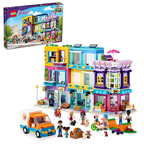 レゴ フレンズ 【送料無料】LEGO Friends Main Street Building 41704; Building Kit Birthday Gift for Kids Aged 8+ with 8?Characters and 4 Animal Figures for Hours of Imaginative Role Play (1,682 Pieces)レゴ フレンズ