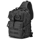 ミリタリーバックパック タクティカルバックパック サバイバルゲーム サバゲー アメリカ OUTLEYNY Men's Tactical Sling Bag Sm...