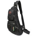 ミリタリーバックパック タクティカルバックパック サバイバルゲーム サバゲー アメリカ NICGID Sling Backpacks, Sling Chest Bags Shoulder Fanny Pack Crossbody Bags for Men ミリタリーバックパック タクティカルバックパック サバイバルゲーム サバゲー アメリカ