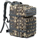 ミリタリーバックパック タクティカルバックパック サバイバルゲーム サバゲー アメリカ QT&QY 45L Military Tactical Backpack...