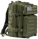 ミリタリーバックパック タクティカルバックパック サバイバルゲーム サバゲー アメリカ QT&QY 45L Military Tactical Backpack...