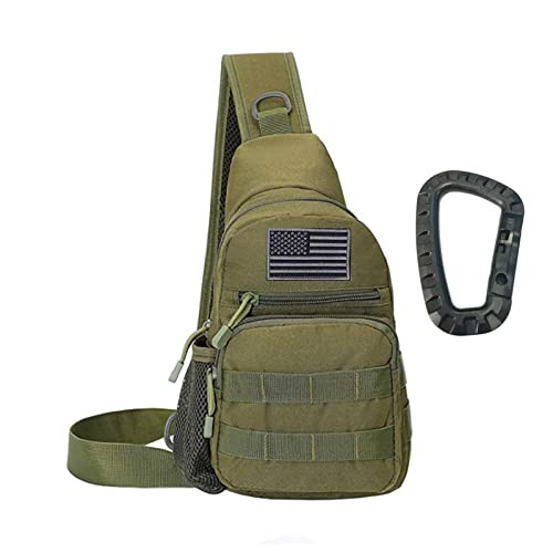 ミリタリーバックパック タクティカルバックパック サバイバルゲーム サバゲー アメリカ Armiya Men 039 s Tactical Sling Bag, Small Shoulder Chest Molle Daypack Backpack for Cycミリタリーバックパック タクティカルバックパック サバイバルゲーム サバゲー アメリカ