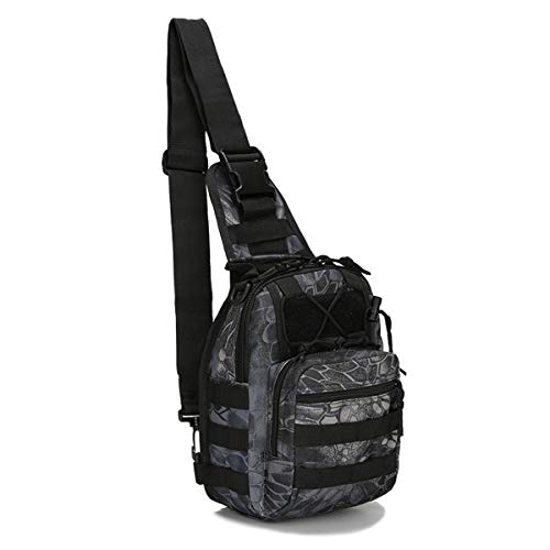 ミリタリーバックパック タクティカルバックパック サバイバルゲーム サバゲー アメリカ LBlanco Tactical Shoulder Sling Bag Small Outdoor Chest Pack for Men Traveling, Trekミリタリーバックパック タクティカルバックパック サバイバルゲーム サバゲー アメリカ