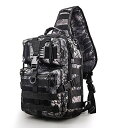 ミリタリーバックパック タクティカルバックパック サバイバルゲーム サバゲー アメリカ HAOMUK Tactical Sling Bag Pack Milit...