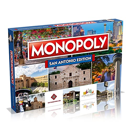 ボードゲーム 英語 アメリカ 海外ゲーム San Antonio Monopoly Board Game Edition, Family Game for Ages 8 and upボードゲーム 英語 アメリカ 海外ゲーム
