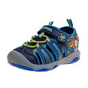 pEpg[ AJA q LbY t@bV Nickelodeon Paw Patrol LED Light Up Closed Toe Sandals - Chase Marshall Adjustable Strap Beach Water Shoes - Blue (size 7 Toddler)pEpg[ AJA q LbY t@bV