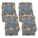 タクティカルポーチ ミリタリーポーチ サバイバルゲーム サバゲー アメリカ Gogoku 4-Pack Molle Pouch Tactical Molle P...