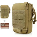 タクティカルポーチ ミリタリーポーチ サバイバルゲーム サバゲー アメリカ WYNEX Tactical EDC Pouch, Molle Utility Po...