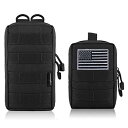 タクティカルポーチ ミリタリーポーチ サバイバルゲーム サバゲー アメリカ FUNANASUN 2 Pack Molle Pouches - Tactical ...