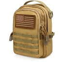 タクティカルポーチ ミリタリーポーチ サバイバルゲーム サバゲー アメリカ WYNEX Tactical Molle Pouch Small, EDC Util...