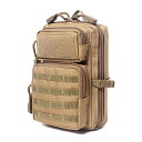 タクティカルポーチ ミリタリーポーチ サバイバルゲーム サバゲー アメリカ Tactical Molle Pouch Compact EDC Tool Pouc...