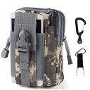 タクティカルポーチ ミリタリーポーチ サバイバルゲーム サバゲー アメリカ Utility Pouch Gadget Belt Waist Bag with C...
