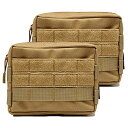 タクティカルポーチ ミリタリーポーチ サバイバルゲーム サバゲー アメリカ Hoanan Molle Pouches, Tactical Admin Pouch...