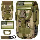 タクティカルポーチ ミリタリーポーチ サバイバルゲーム サバゲー アメリカ IronSeals Tactical Phone Holster Pouch, Ta...