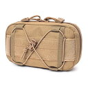 タクティカルポーチ ミリタリーポーチ サバイバルゲーム サバゲー アメリカ Tactical Molle Horizontal Admin Pouch Comp...