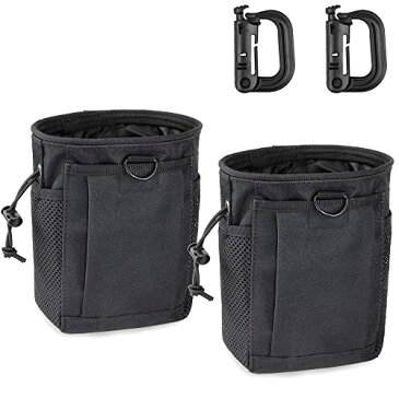 タクティカルポーチ ミリタリーポーチ サバイバルゲーム サバゲー アメリカ 【送料無料】LIVANS Tactical Molle Dump Pouch, Magazine Recovery Pouch Drastring Ammo Bag Belt Utility タクティカルポーチ ミリタリーポーチ サバイバルゲーム サバゲー アメリカ