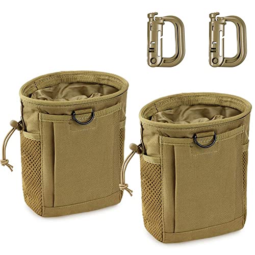 タクティカルポーチ ミリタリーポーチ サバイバルゲーム サバゲー アメリカ 【送料無料】LIVANS Tactical Molle Dump Pouch, Magazine Recovery Pouch Drastring Ammo Bag Belt Utility タクティカルポーチ ミリタリーポーチ サバイバルゲーム サバゲー アメリカ