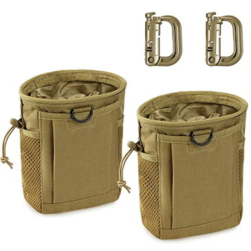 タクティカルポーチ ミリタリーポーチ サバイバルゲーム サバゲー アメリカ 【送料無料】LIVANS Tactical Molle Dump Pouch, Magazine Recovery Pouch Drastring Ammo Bag Belt Utility タクティカルポーチ ミリタリーポーチ サバイバルゲーム サバゲー アメリカ