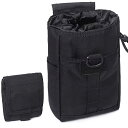 タクティカルポーチ ミリタリーポーチ サバイバルゲーム サバゲー アメリカ Tactical Molle Dump Pouch Folding Drawstri...