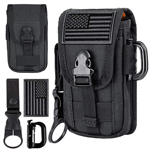 タクティカルポーチ ミリタリーポーチ サバイバルゲーム サバゲー アメリカ IronSeals Tactical Phone Holster Pouch, Gadget Waist Bag Molle Attachment Belt Holder for 4.7 -6.9 Phone Baタクティカルポーチ ミリタリーポーチ サバイバルゲーム サバゲー アメリカ