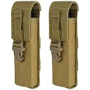 タクティカルポーチ ミリタリーポーチ サバイバルゲーム サバゲー アメリカ IronSeals Tactical Flashlight Pouch Holste...