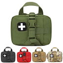 タクティカルポーチ ミリタリーポーチ サバイバルゲーム サバゲー アメリカ Molle First Aid Pouch, Belt Ifak Pouch Rip...