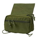 タクティカルポーチ ミリタリーポーチ サバイバルゲーム サバゲー アメリカ FARMSOLDIER Tactical Drop Pouch with Hook ...