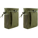 タクティカルポーチ ミリタリーポーチ サバイバルゲーム サバゲー アメリカ FRTKK Tactical Molle Drawstring Magazine Dump Pouch Outdoor Ammo Pouch, Adjustable Military Utility Belt Fanタクティカルポーチ ミリタリーポーチ サバイバルゲーム サバゲー アメリカ