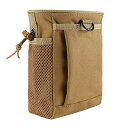 タクティカルポーチ ミリタリーポーチ サバイバルゲーム サバゲー アメリカ FRTKK Tactical Molle Drawstring Magazine Dump Pouch Outdoor Ammo Pouch, Adjustable Military Utility Belt Fanタクティカルポーチ ミリタリーポーチ サバイバルゲーム サバゲー アメリカ