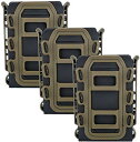 タクティカルポーチ ミリタリーポーチ サバイバルゲーム サバゲー アメリカ Dekoo Mag Pouch, 3PCS Tactical Magazine Po...